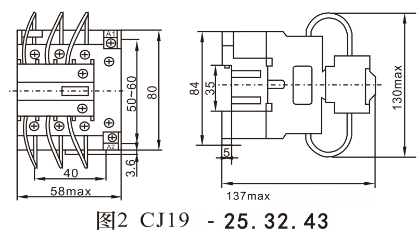 CJ19-32切換電容器接觸器